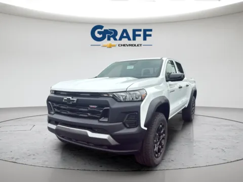 White 2026 Chevrolet Colorado Trail Boss for sale in Burns Harbor, IN