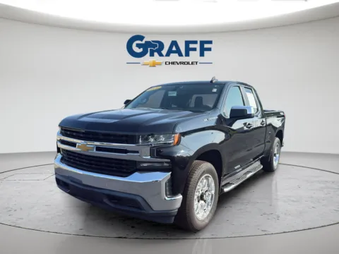 Black 2020 Chevrolet Silverado 1500 LT for sale in Burns Harbor, IN