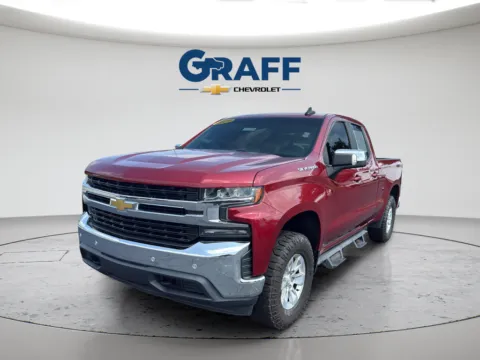 Red 2019 Chevrolet Silverado 1500 LT for sale in Burns Harbor, IN