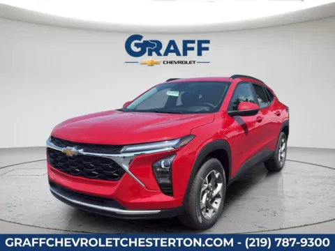 Red 2026 Chevrolet Trax LT for sale in Burns Harbor, IN