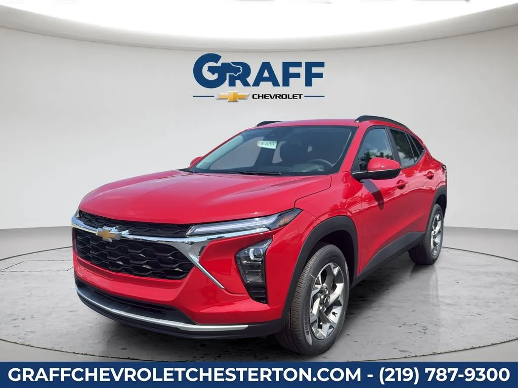 Red 2026 Chevrolet Trax LT for sale in Burns Harbor, IN