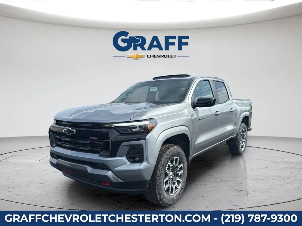 Gray 2026 Chevrolet Colorado Z71 for sale in Burns Harbor, IN