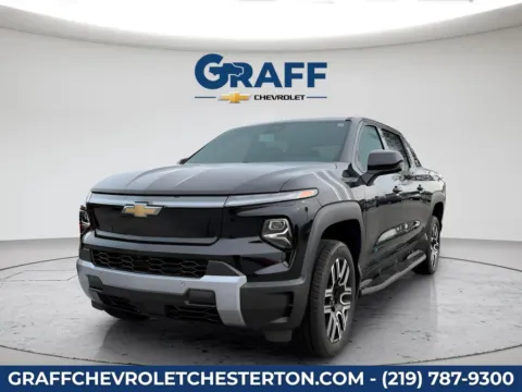 Black 2026 Chevrolet Silverado EV LT for sale in Burns Harbor, IN