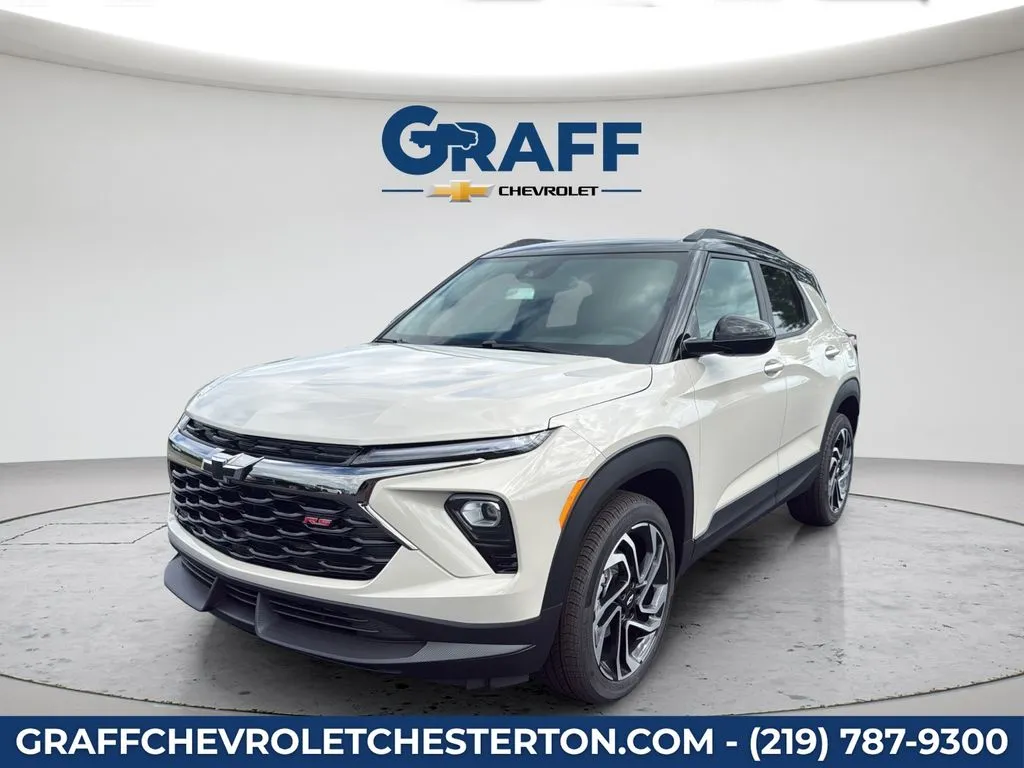 White 2026 Chevrolet TrailBlazer RS for sale in Burns Harbor, IN