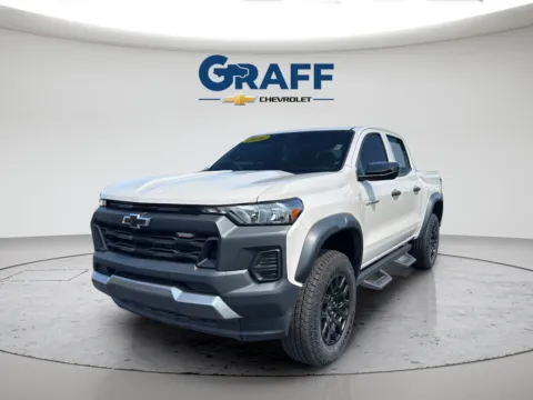 White 2026 Chevrolet Colorado Trail Boss for sale in Burns Harbor, IN
