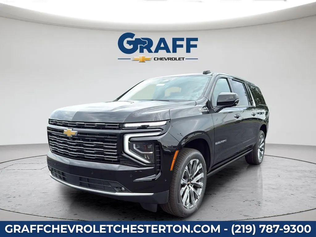 Black 2026 Chevrolet Suburban High Country for sale in Burns Harbor, IN