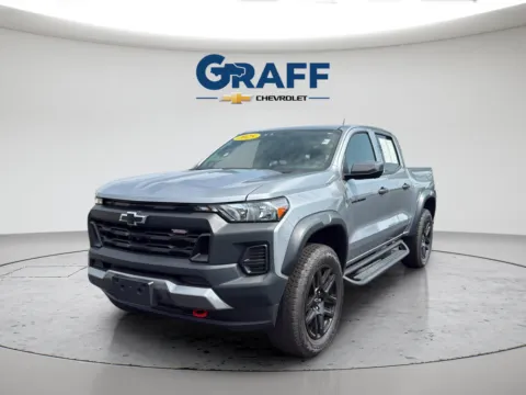 Gray 2025 Chevrolet Colorado Trail Boss for sale in Burns Harbor, IN