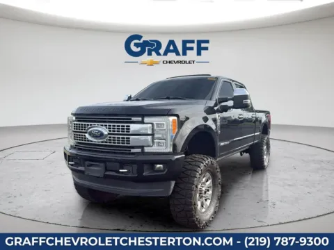 Black 2018 Ford F-250SD Platinum for sale in Burns Harbor, IN