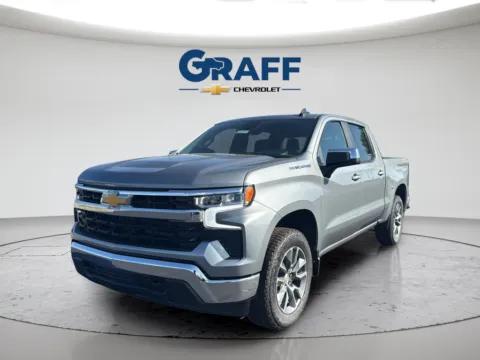 Gray 2026 Chevrolet Silverado 1500 LT for sale in Burns Harbor, IN