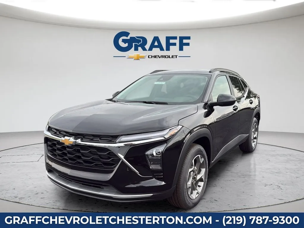 Black 2026 Chevrolet Trax LT for sale in Burns Harbor, IN