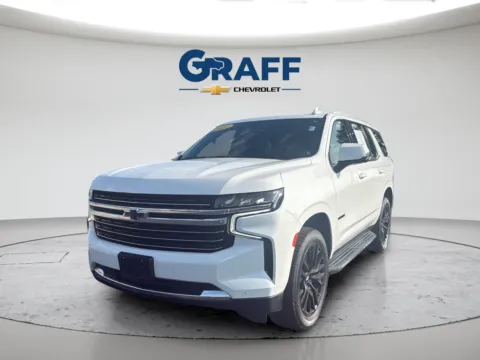 White 2021 Chevrolet Tahoe LT for sale in Burns Harbor, IN