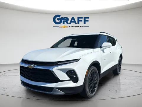 White 2026 Chevrolet Blazer LT for sale in Burns Harbor, IN