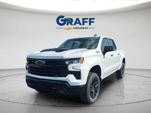 White 2026 Chevrolet Silverado 1500 LT Trail Boss for sale in Burns Harbor, IN