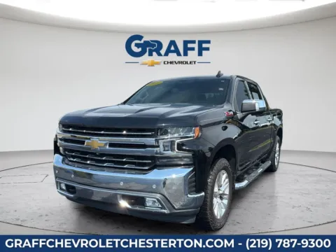 Black 2022 Chevrolet Silverado 1500 LTD LTZ for sale in Burns Harbor, IN