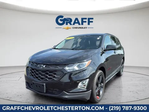 Black 2019 Chevrolet Equinox LT for sale in Burns Harbor, IN