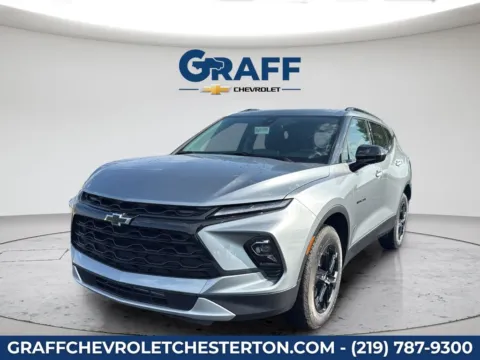 Gray 2026 Chevrolet Blazer LT for sale in Burns Harbor, IN
