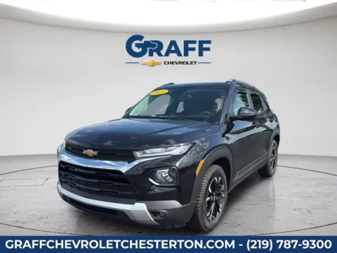Black 2023 Chevrolet TrailBlazer LT for sale in Burns Harbor, IN