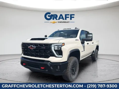 White 2026 Chevrolet Silverado 2500 HD ZR2 for sale in Burns Harbor, IN