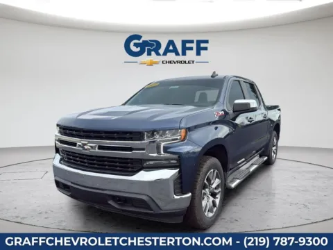 Blue 2022 Chevrolet Silverado 1500 LTD LT for sale in Burns Harbor, IN