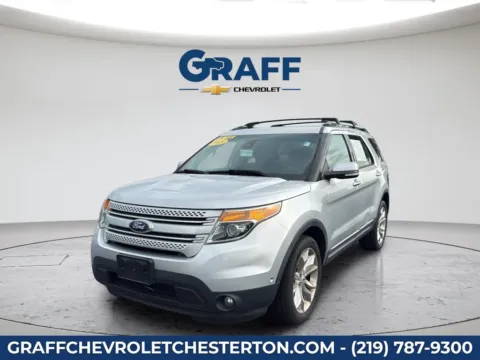 Silver 2015 Ford Explorer Limited for sale in Burns Harbor, IN