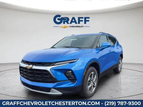 Blue 2026 Chevrolet Blazer LT for sale in Burns Harbor, IN