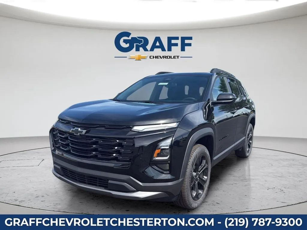 Black 2027 Chevrolet Equinox LT for sale in Burns Harbor, IN