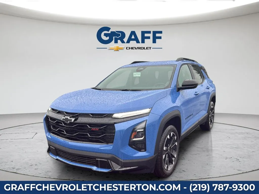 Blue 2027 Chevrolet Equinox RS for sale in Burns Harbor, IN