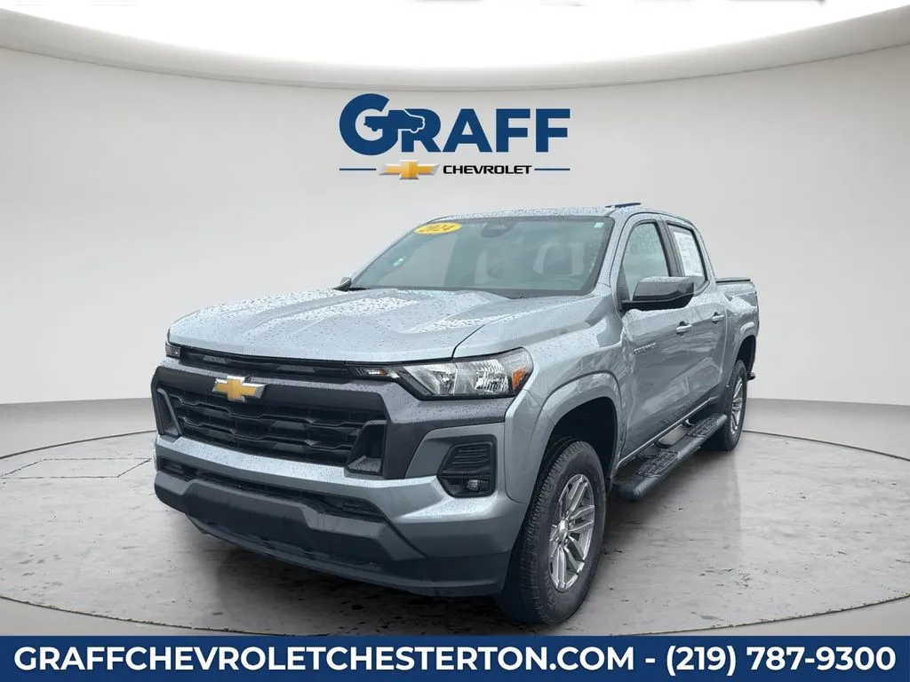 Gray 2024 Chevrolet Colorado LT for sale in Burns Harbor, IN