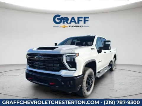 White 2026 Chevrolet Silverado 2500 HD LTZ for sale in Burns Harbor, IN