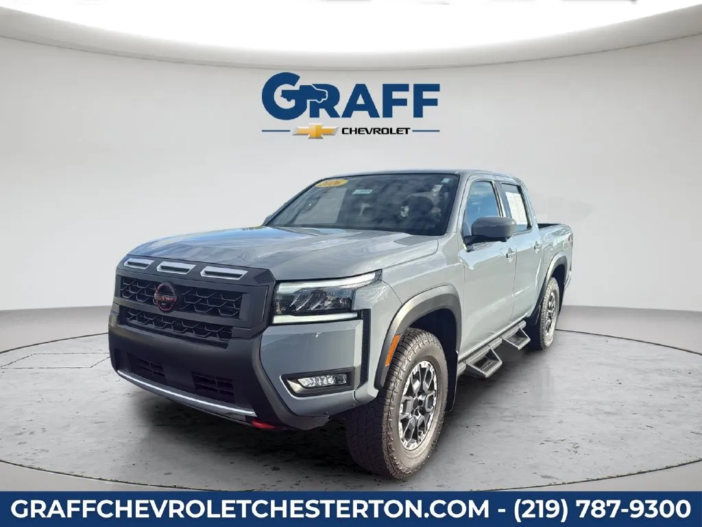 Gray 2026 Nissan Frontier PRO-4X for sale in Burns Harbor, IN