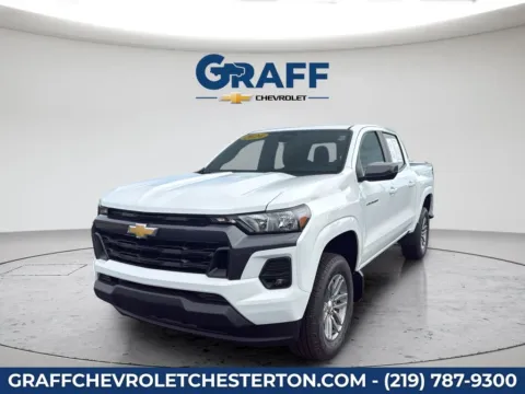 White 2024 Chevrolet Colorado LT for sale in Burns Harbor, IN