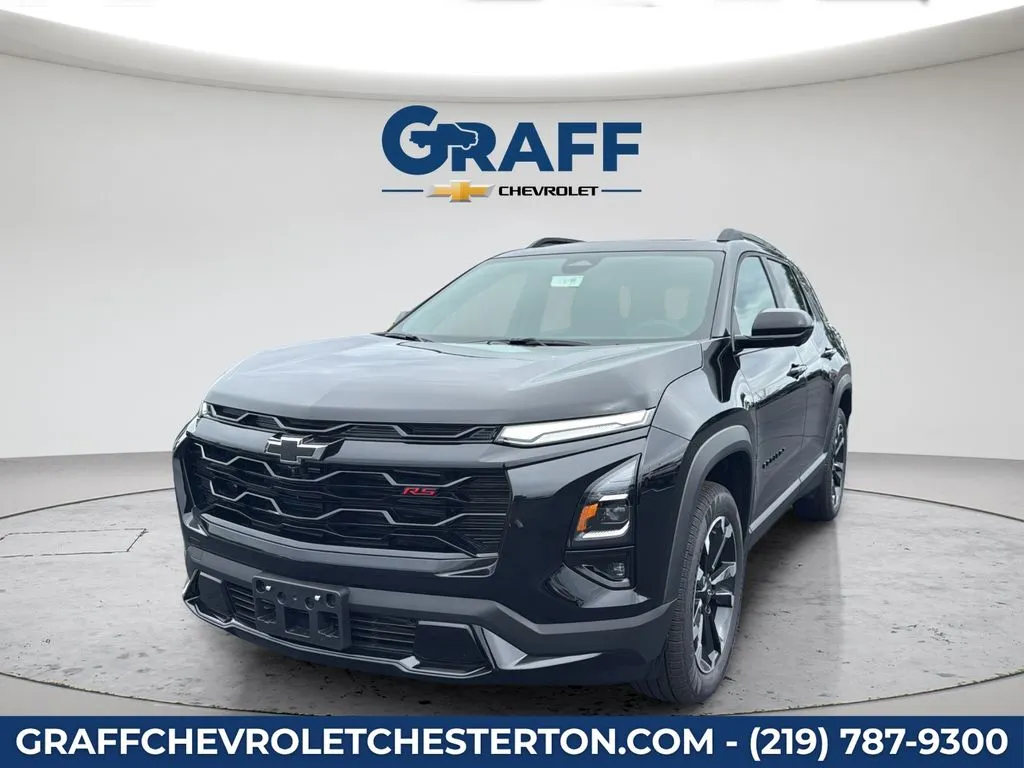 Black 2027 Chevrolet Equinox RS for sale in Burns Harbor, IN