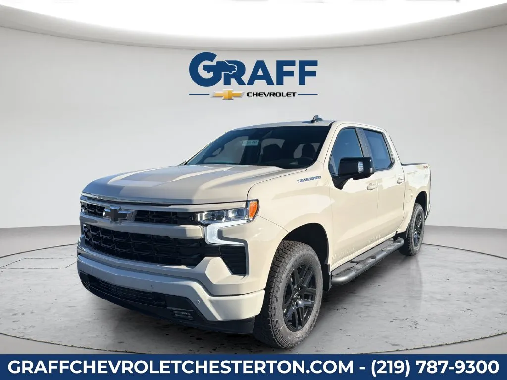 White 2026 Chevrolet Silverado 1500 RST for sale in Burns Harbor, IN