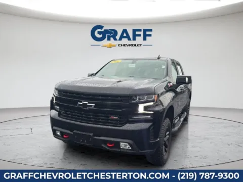 Black 2021 Chevrolet Silverado 1500 LT Trail Boss for sale in Burns Harbor, IN
