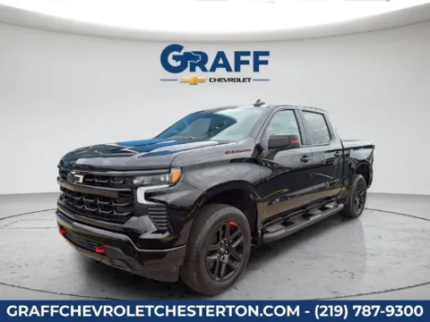 Black 2026 Chevrolet Silverado 1500 RST for sale in Burns Harbor, IN
