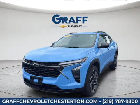 Blue 2024 Chevrolet Trax 2RS for sale in Burns Harbor, IN