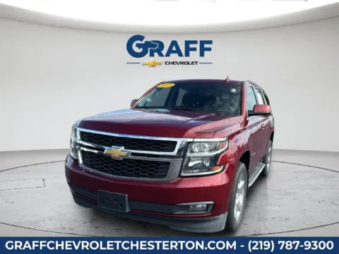 Red 2018 Chevrolet Tahoe LT for sale in Burns Harbor, IN