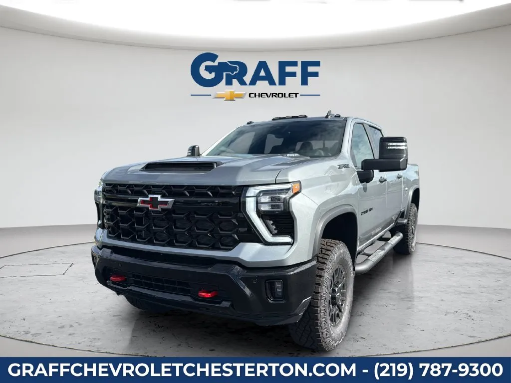 Gray 2026 Chevrolet Silverado 2500 HD ZR2 for sale in Burns Harbor, IN