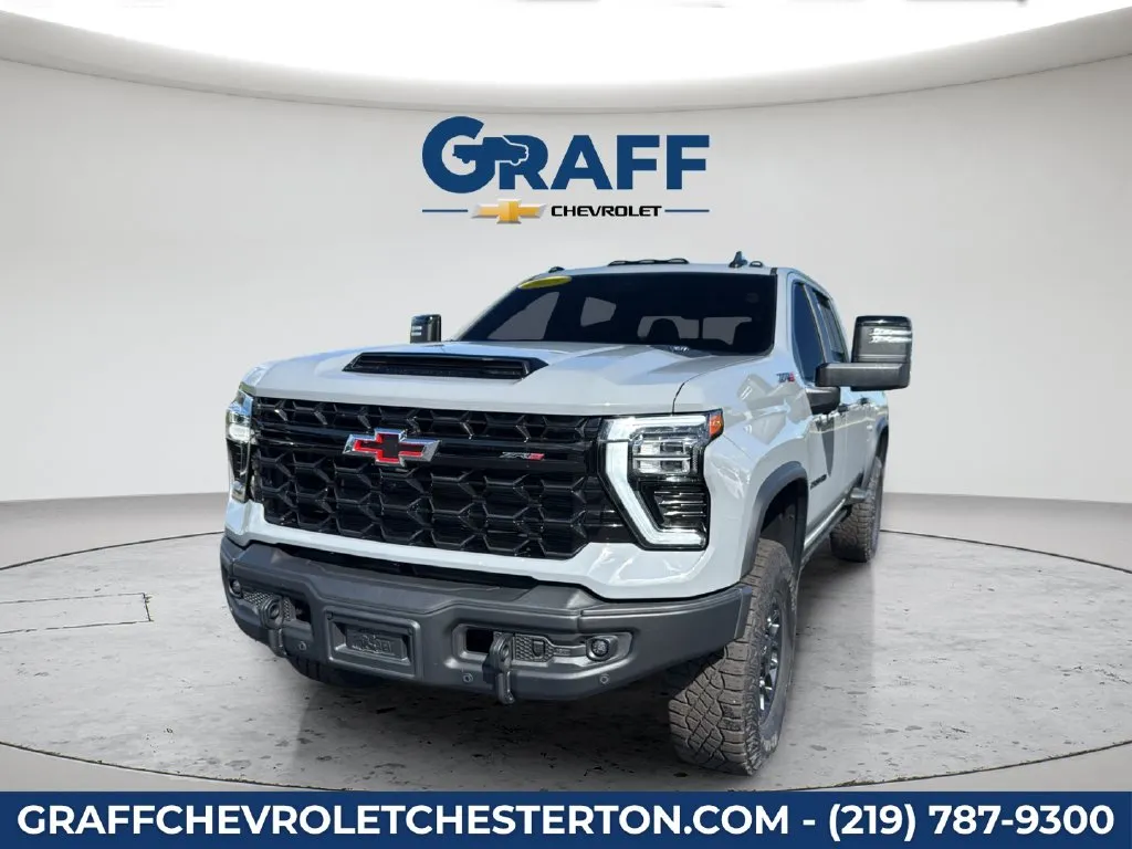 Gray 2025 Chevrolet Silverado 2500 HD ZR2 for sale in Burns Harbor, IN