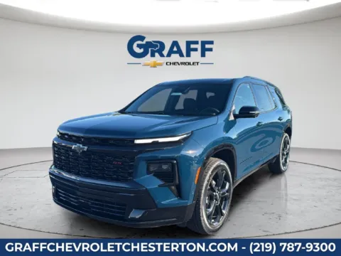 Blue 2027 Chevrolet Traverse RS for sale in Burns Harbor, IN