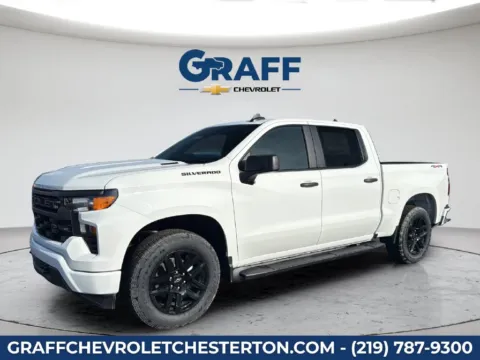 Photos of 2026 Chevrolet Silverado 1500 Custom for sale in Burns Harbor, IN at Graff Chevrolet of Chesterton