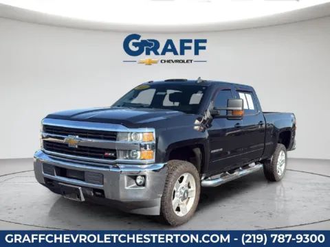 Black 2016 Chevrolet Silverado 2500 HD LT for sale in Burns Harbor, IN