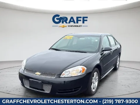 Black 2012 Chevrolet Impala LT for sale in Burns Harbor, IN