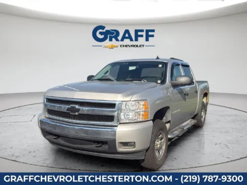 Silver 2007 Chevrolet Silverado 1500 LT for sale in Burns Harbor, IN