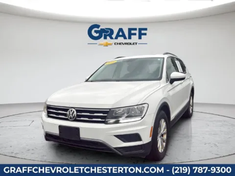 White 2018 Volkswagen Tiguan 2.0T SE for sale in Burns Harbor, IN