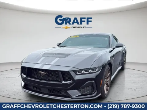 Black 2024 Ford Mustang GT Premium for sale in Burns Harbor, IN