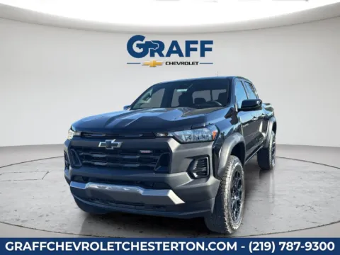 Black 2026 Chevrolet Colorado Trail Boss for sale in Burns Harbor, IN