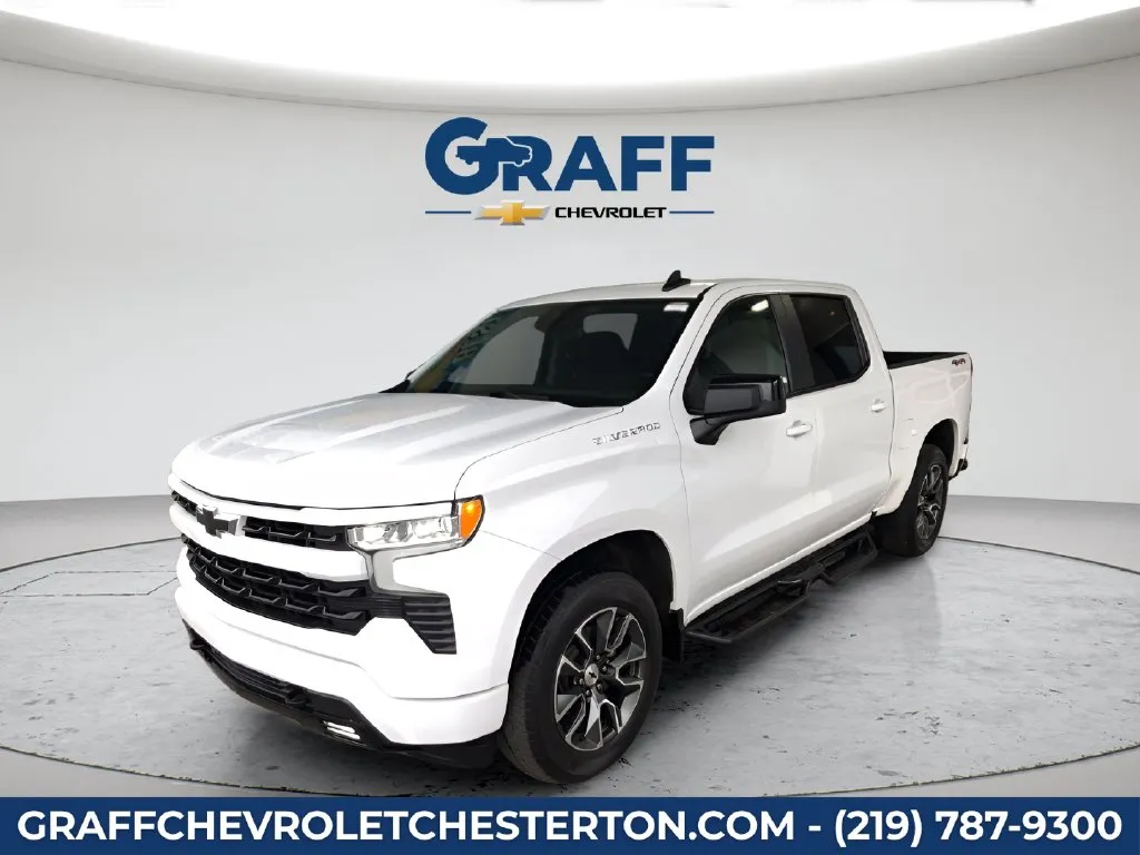White 2024 Chevrolet Silverado 1500 RST for sale in Burns Harbor, IN