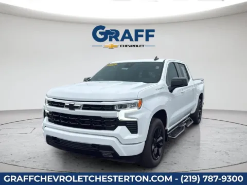 White 2024 Chevrolet Silverado 1500 RST for sale in Burns Harbor, IN