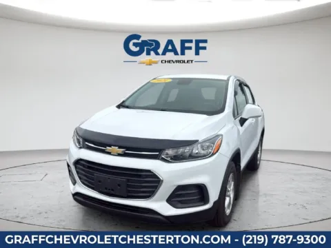 White 2021 Chevrolet Trax LS for sale in Burns Harbor, IN
